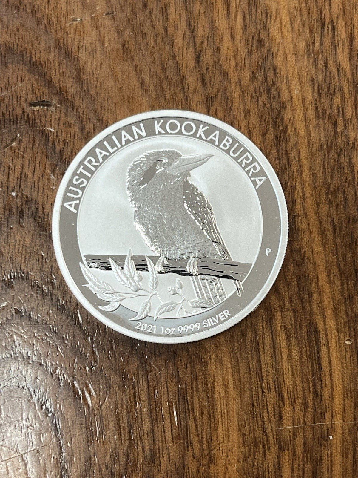 2021 Australia 1 oz .9999 Fine Silver Kookaburra Perth Mint 1 Dollar