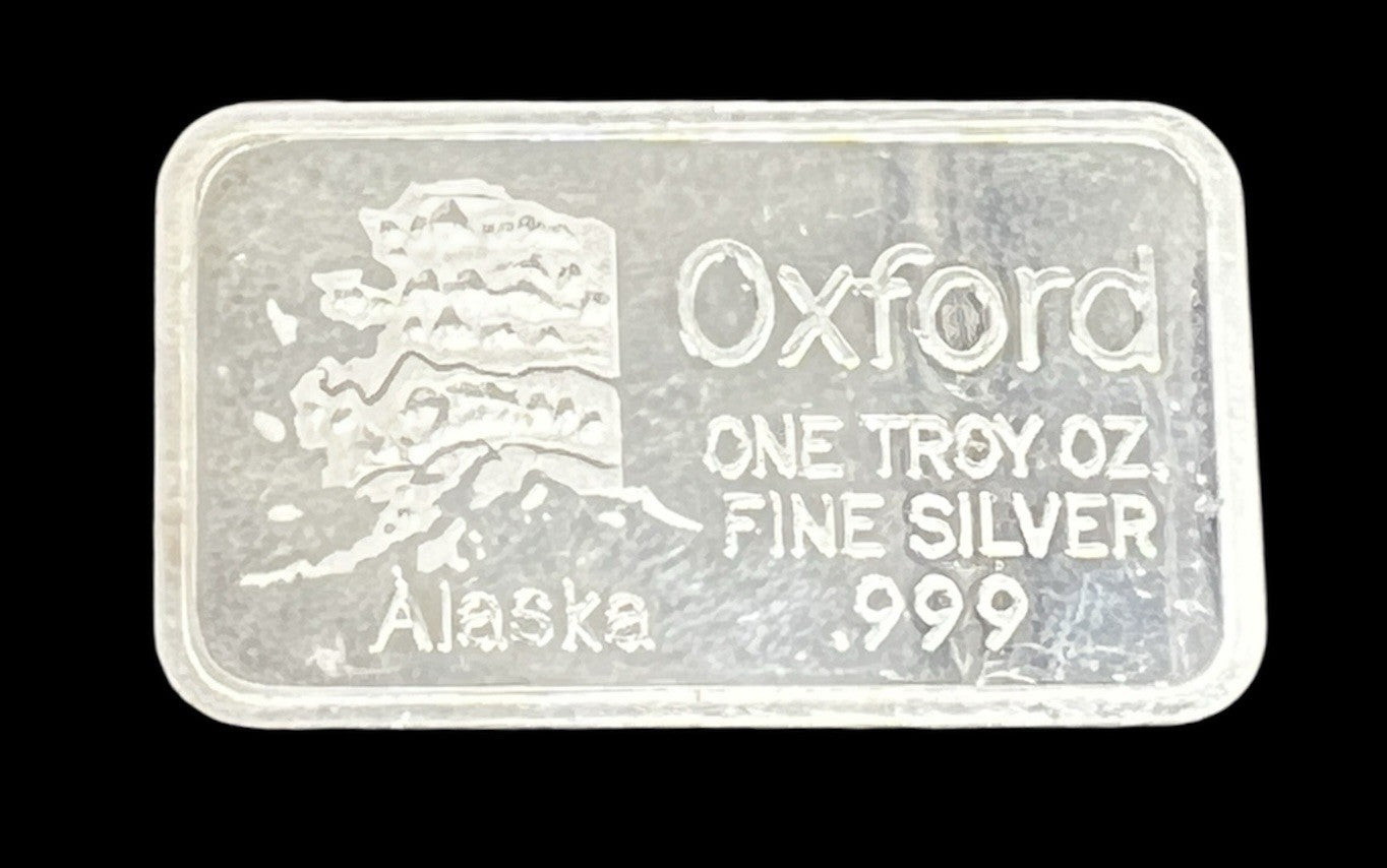 Oxford Mint Refining Alaska-Big Dipper Bar 1 oz .999 Silver (IKA-118)
