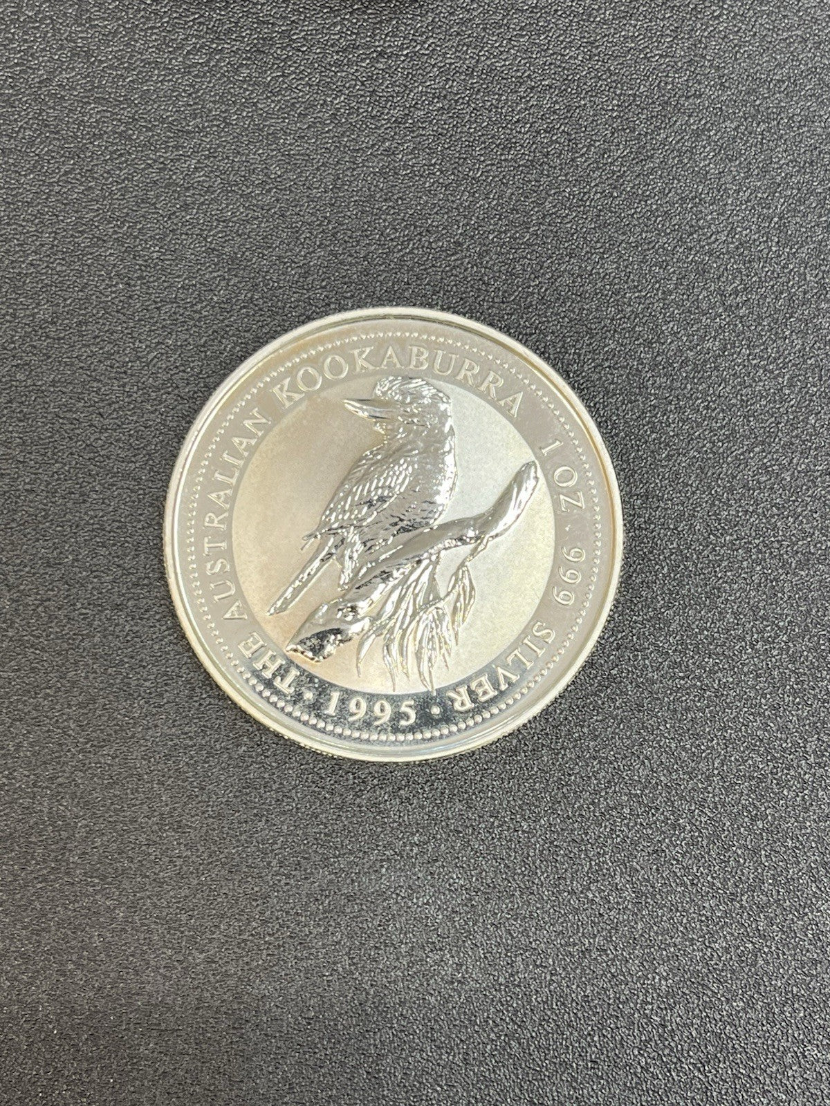 1995 Australia 1 oz Silver Kookaburra in SYDNEY OPERA HOUSE BOX