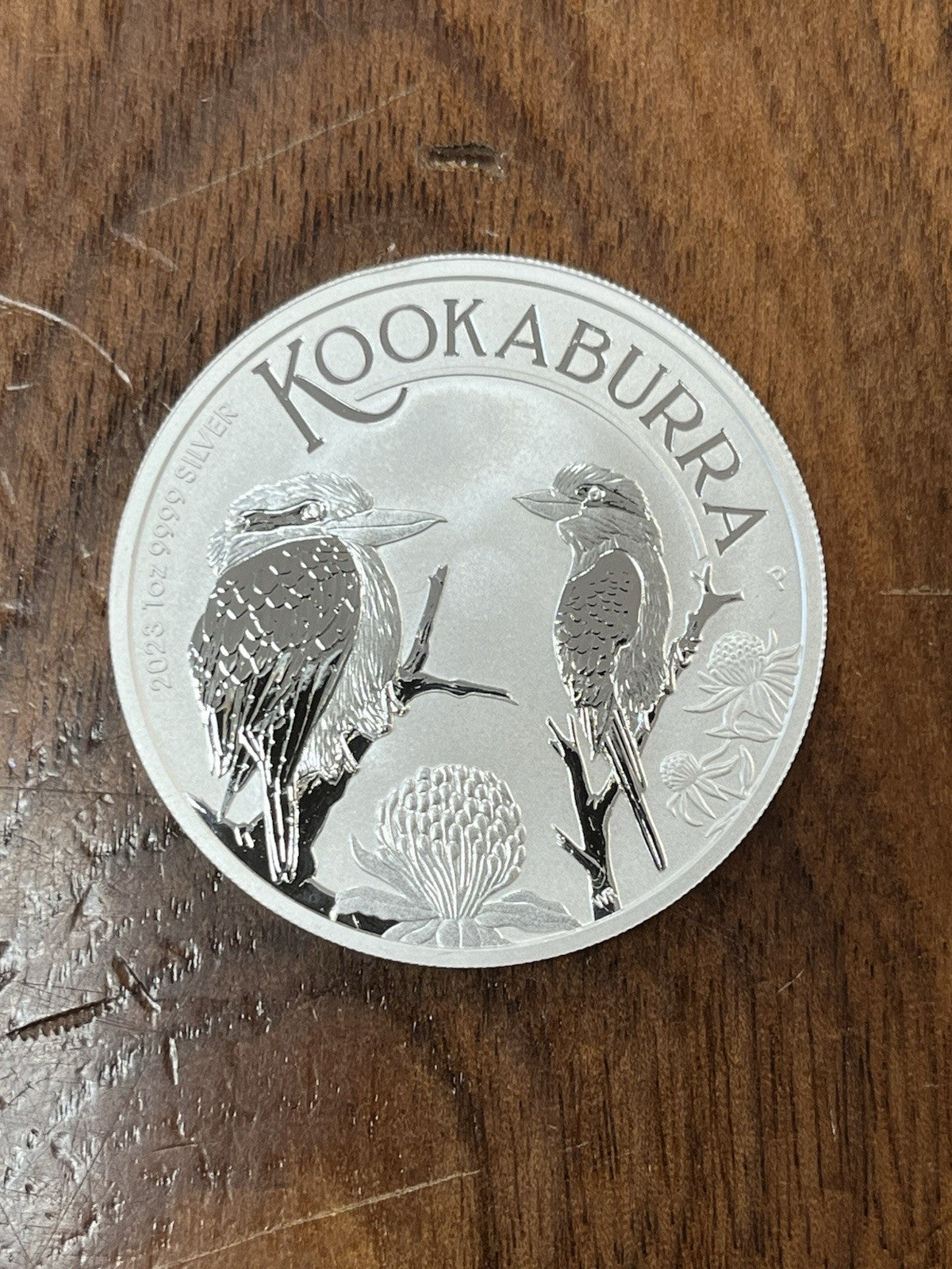 2023 Australia Kookaburra 1 oz .9999 Fine Silver Bullion Coin BU
