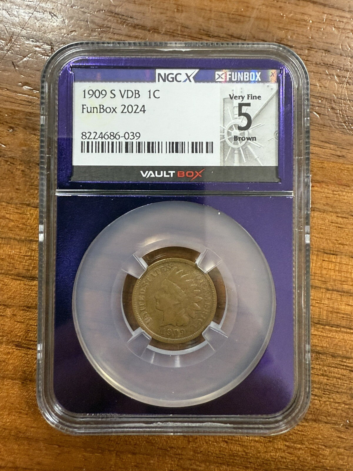 1909-S VDB Lincoln NGC FunBox 2024 Error Label— Only 1 In The World!