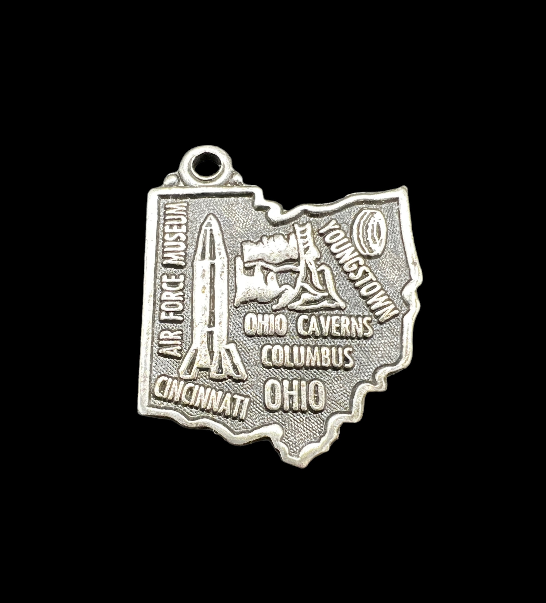 Vintage Sterling Silver Charm | Ohio