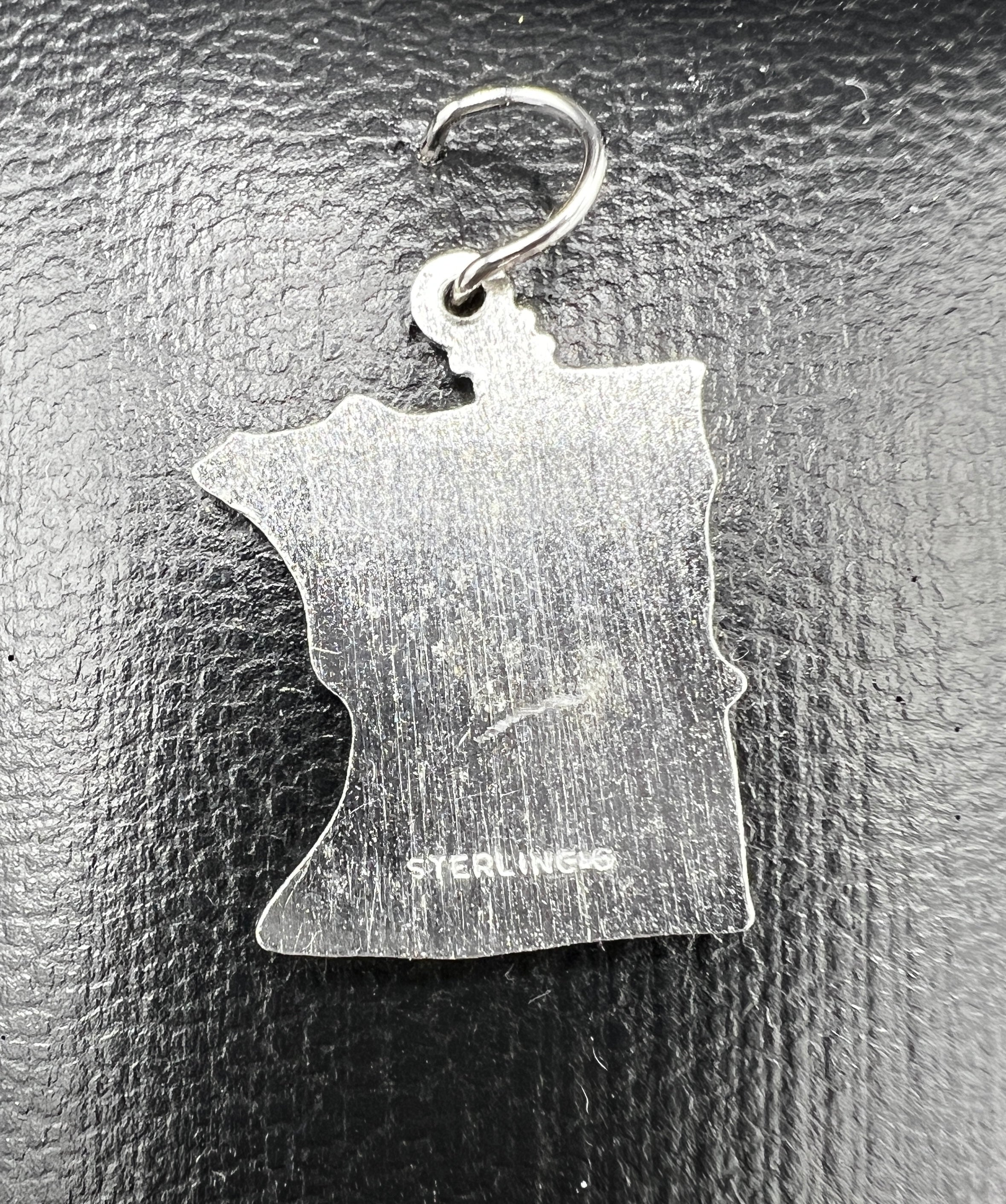 Vintage Sterling Silver Enameled Charm | Minnesota State