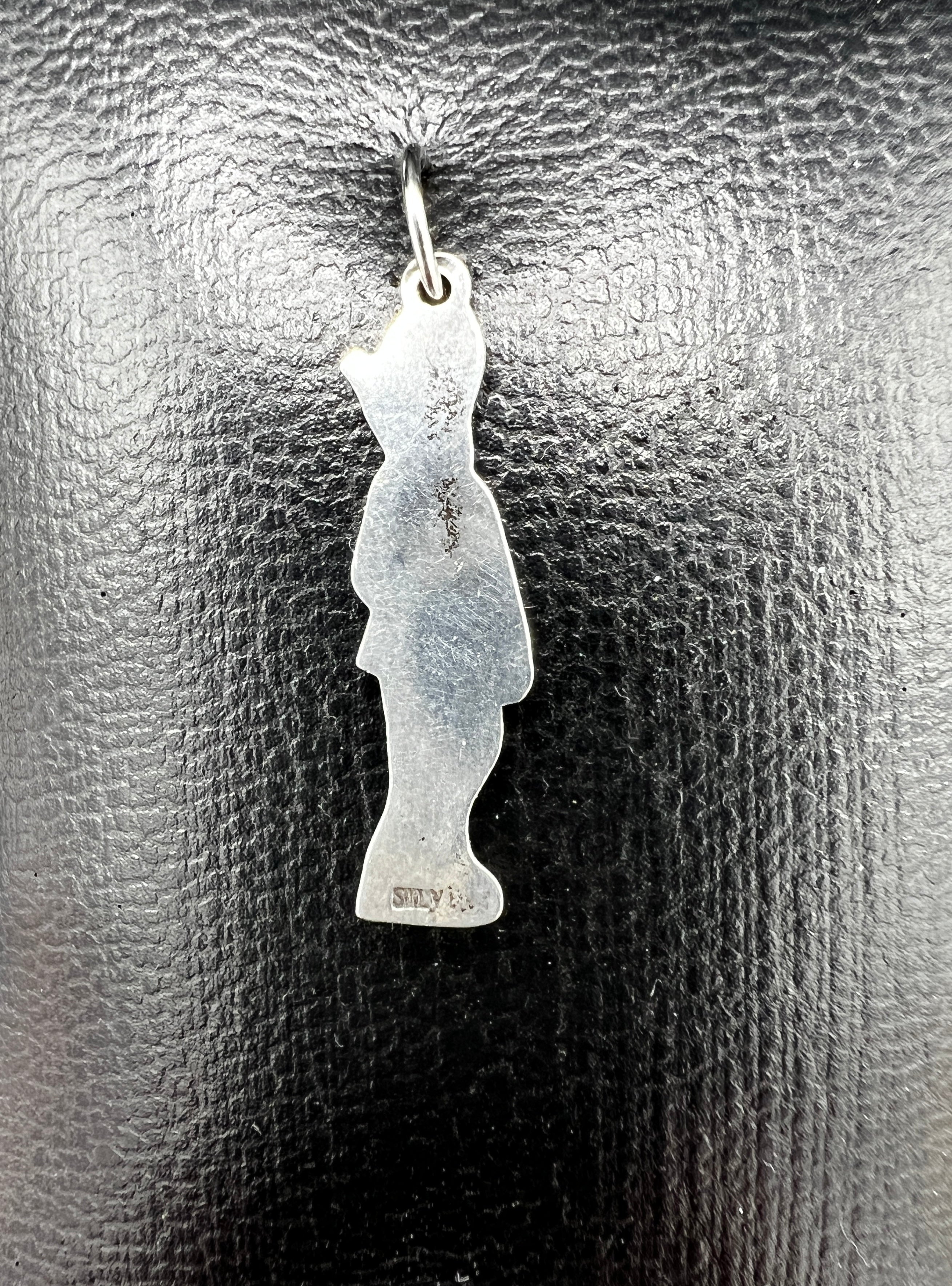 Vintage Sterling Silver Enameled Charm | British Royal Guard | Soldier