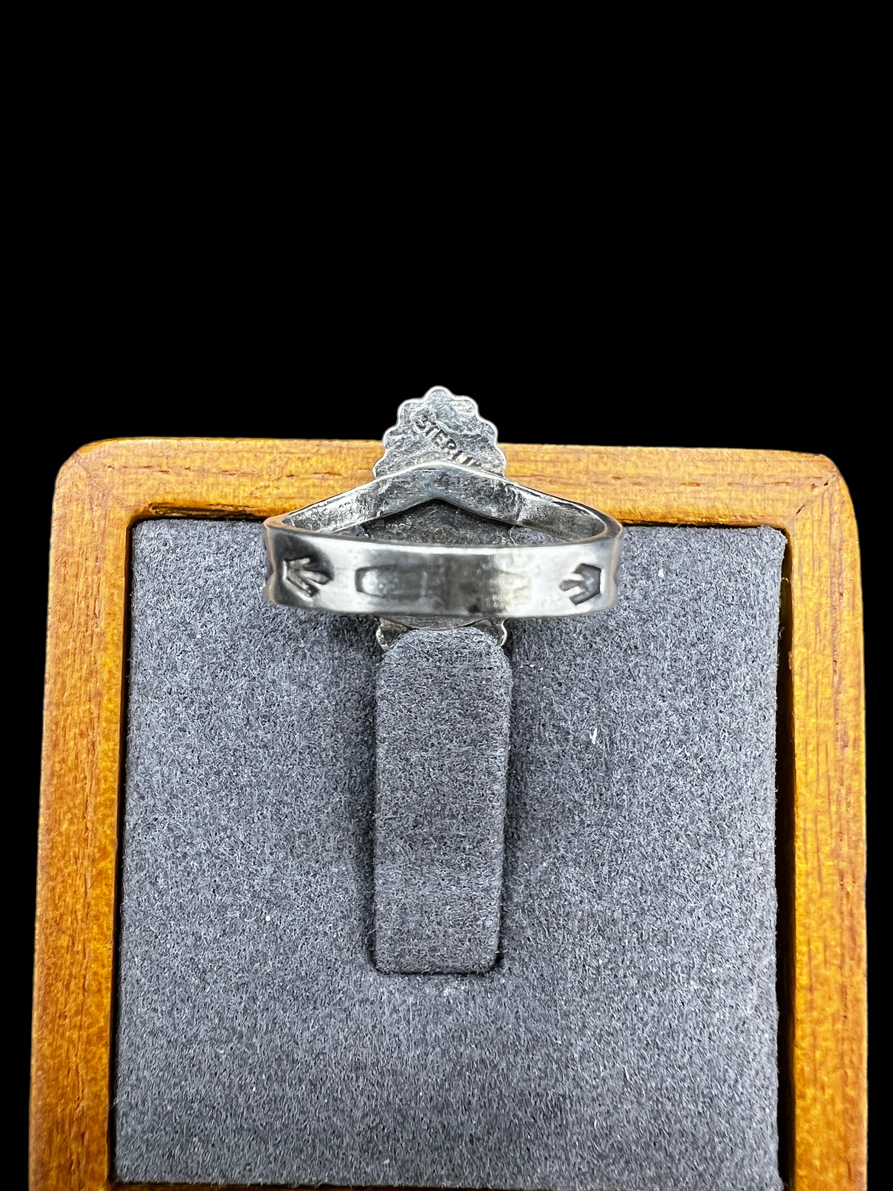 Women’s Vintage Sterling & Turquoise Ring | Size 4.5