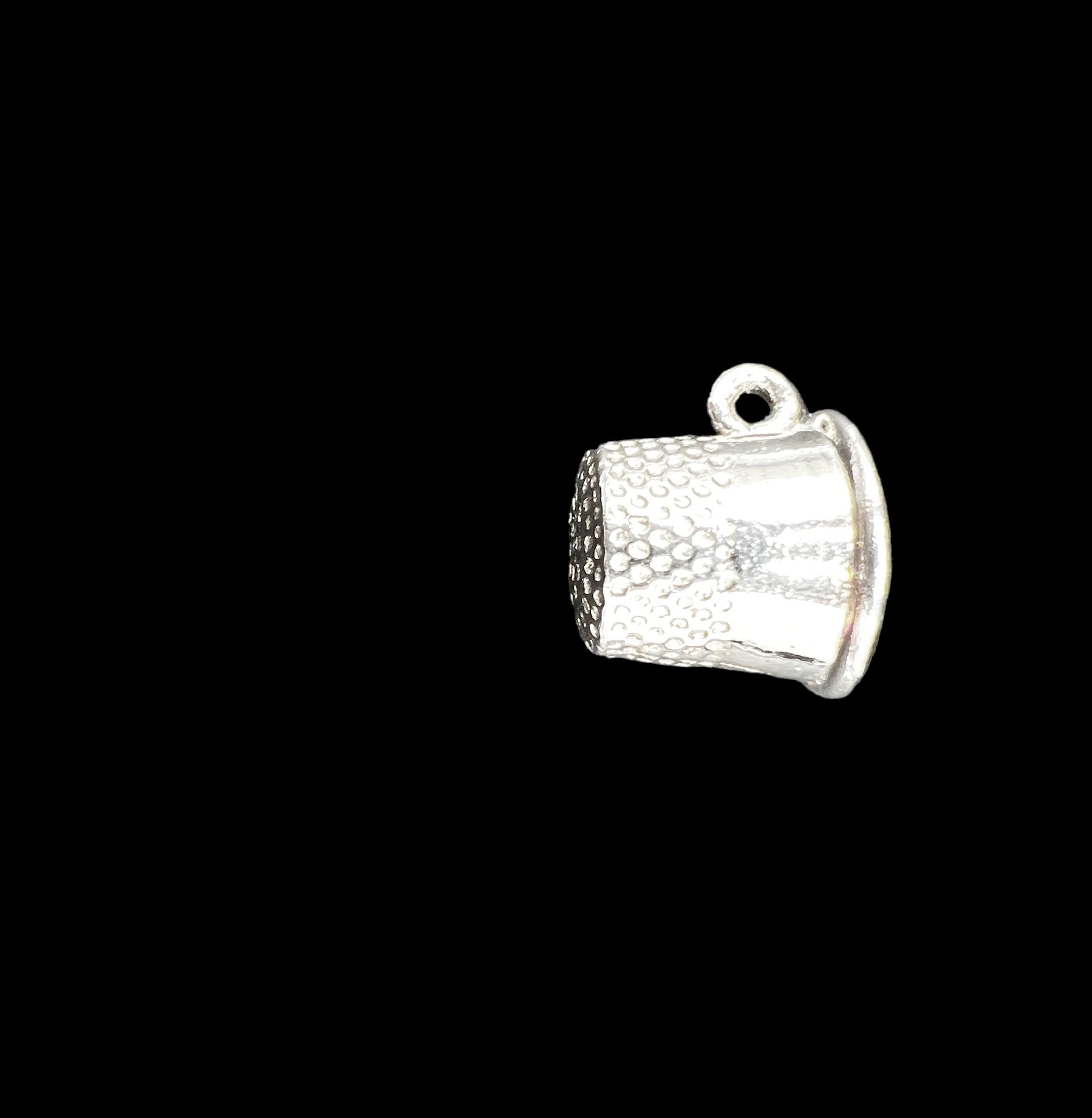 Vintage Sterling Silver Thimble Charm