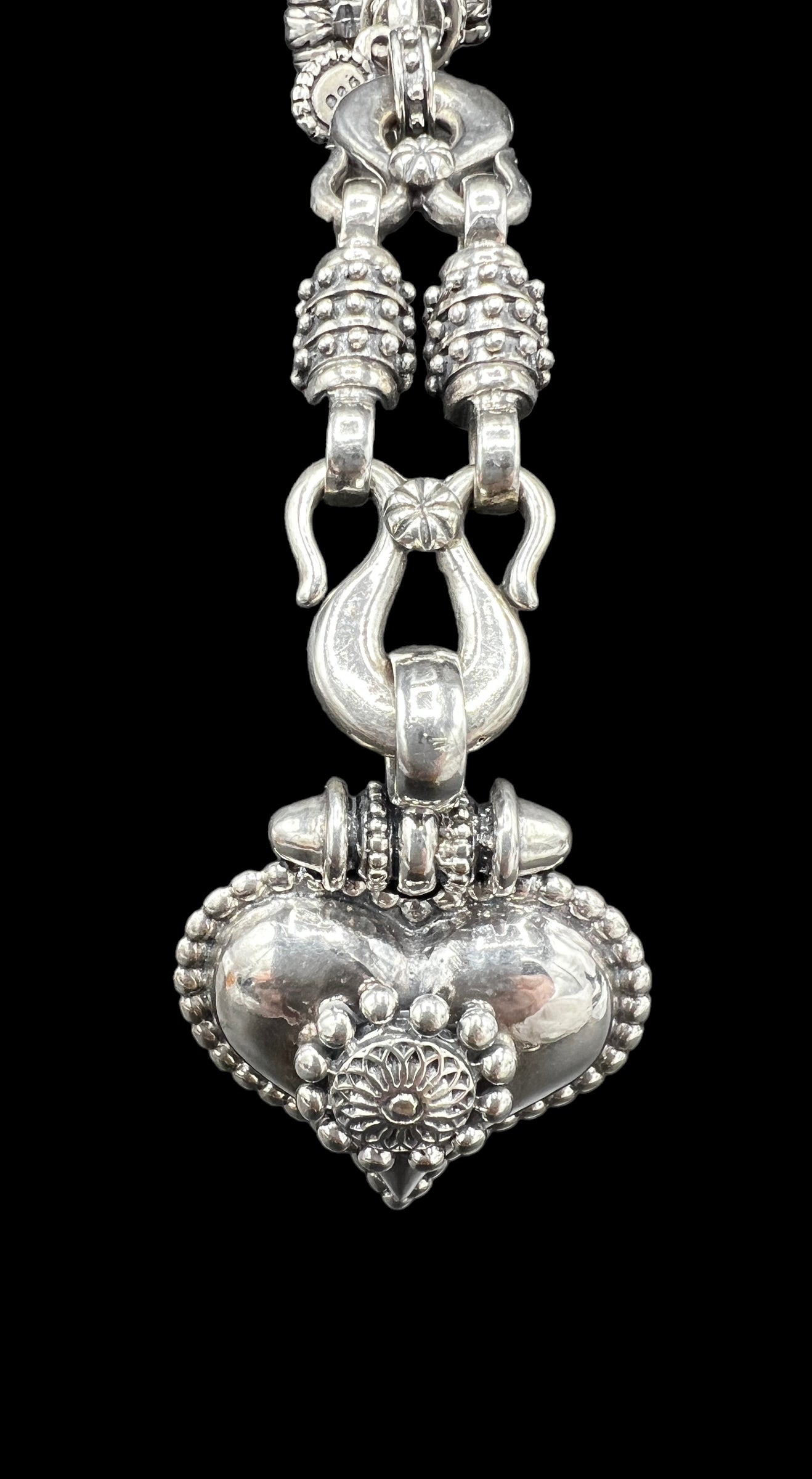 Sterling Silver Keychain/Purse Charm | Signed BC Bowman Originals