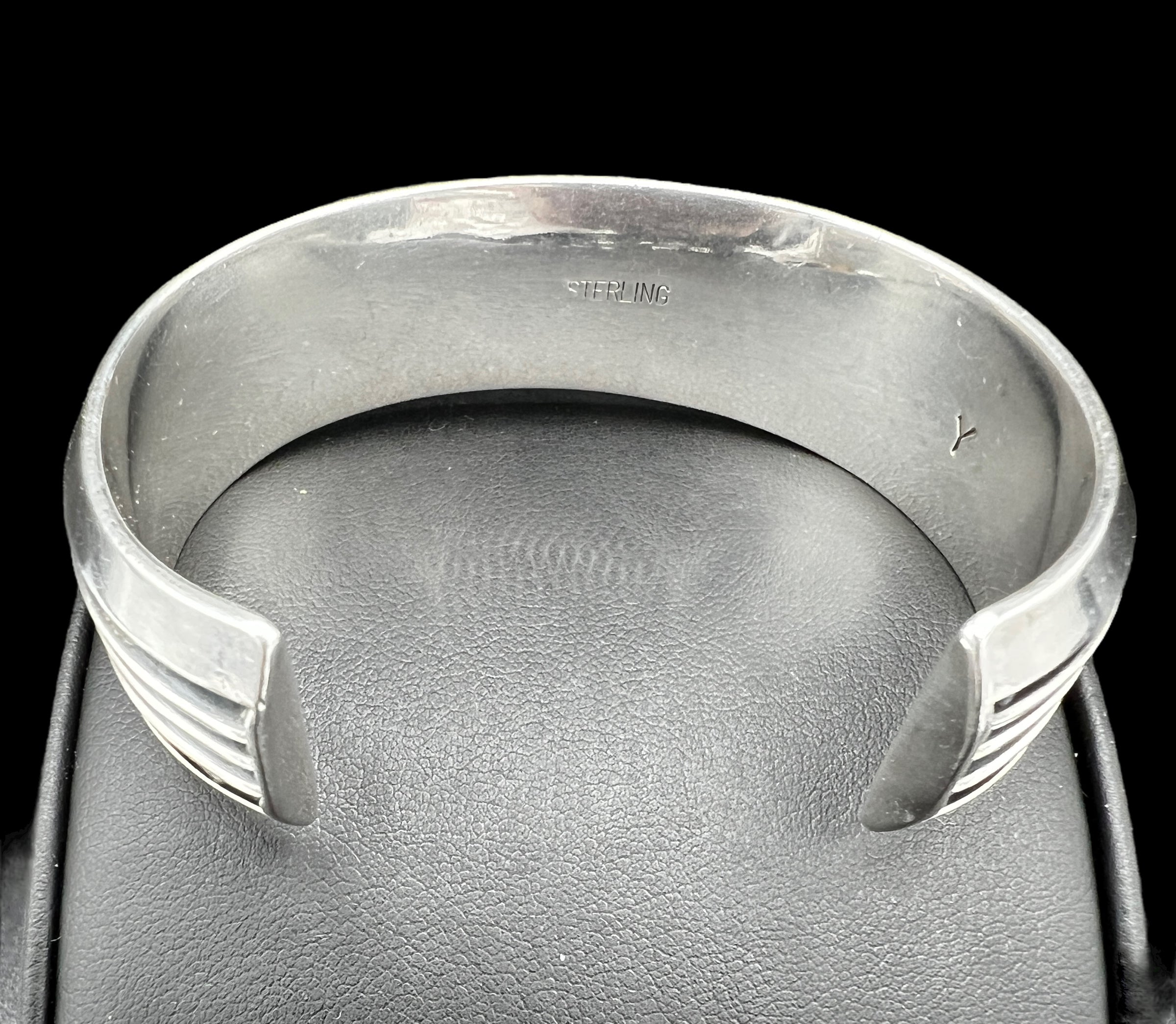 Sterling Silver Cuff | Johnson Yazzie