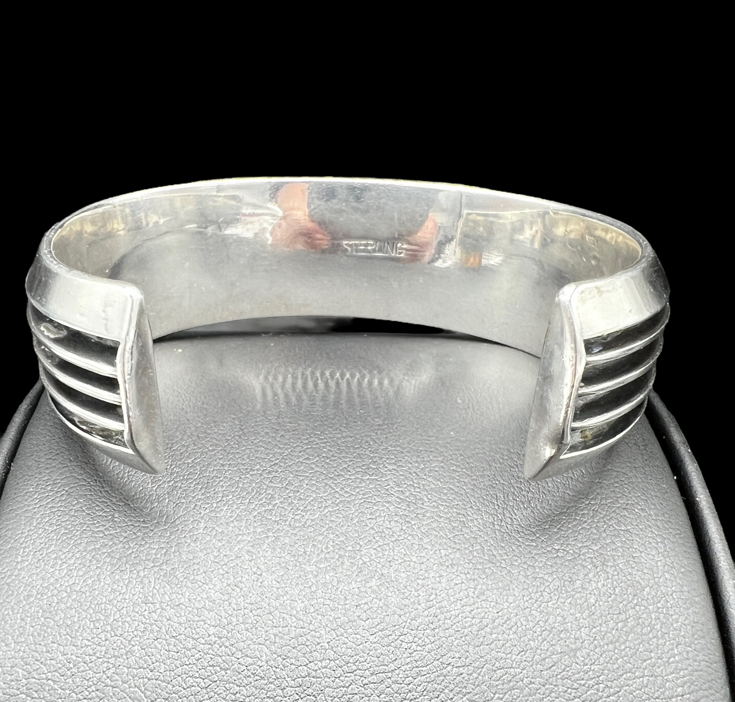 Sterling Silver Cuff | Johnson Yazzie