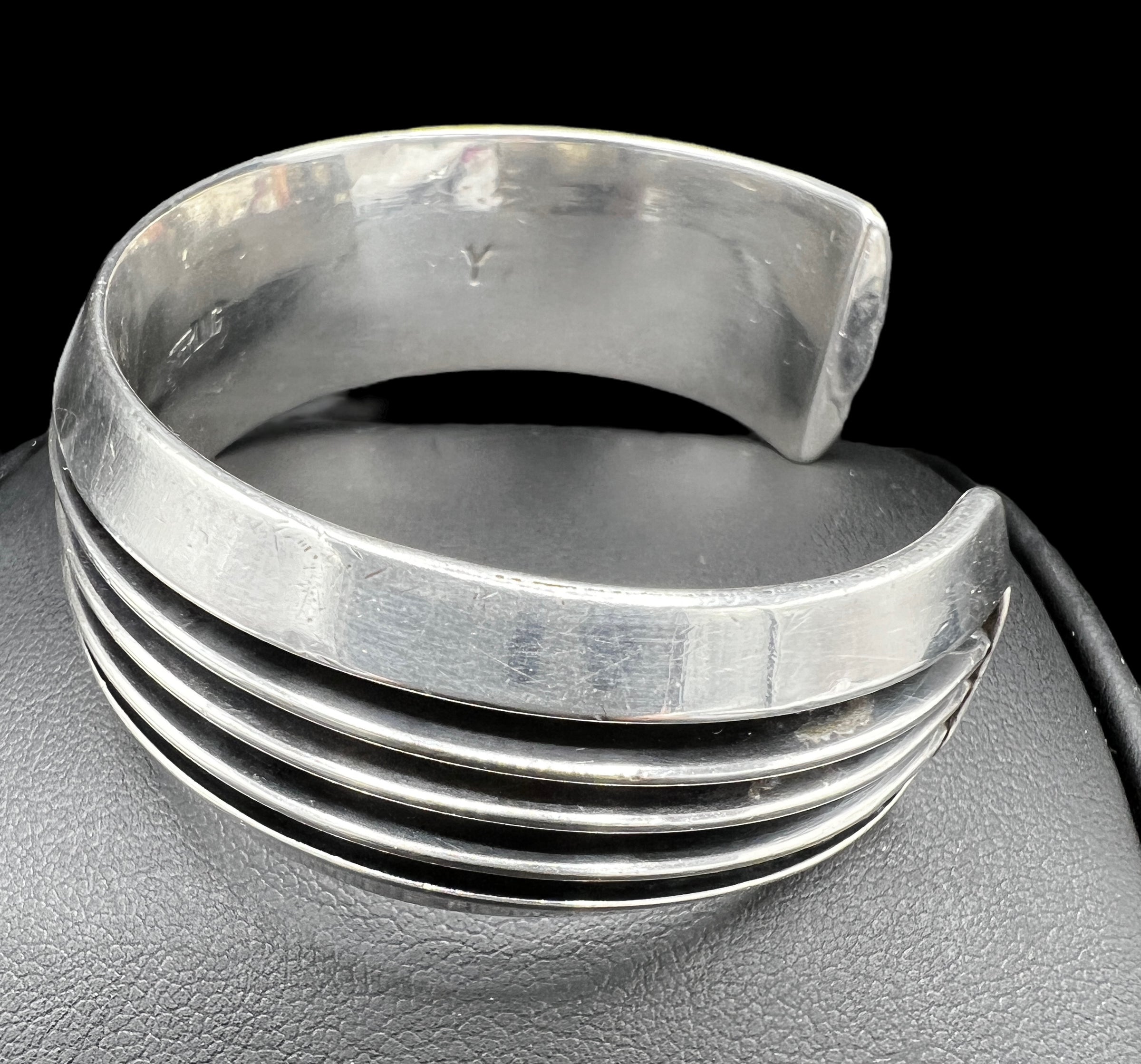 Sterling Silver Cuff | Johnson Yazzie