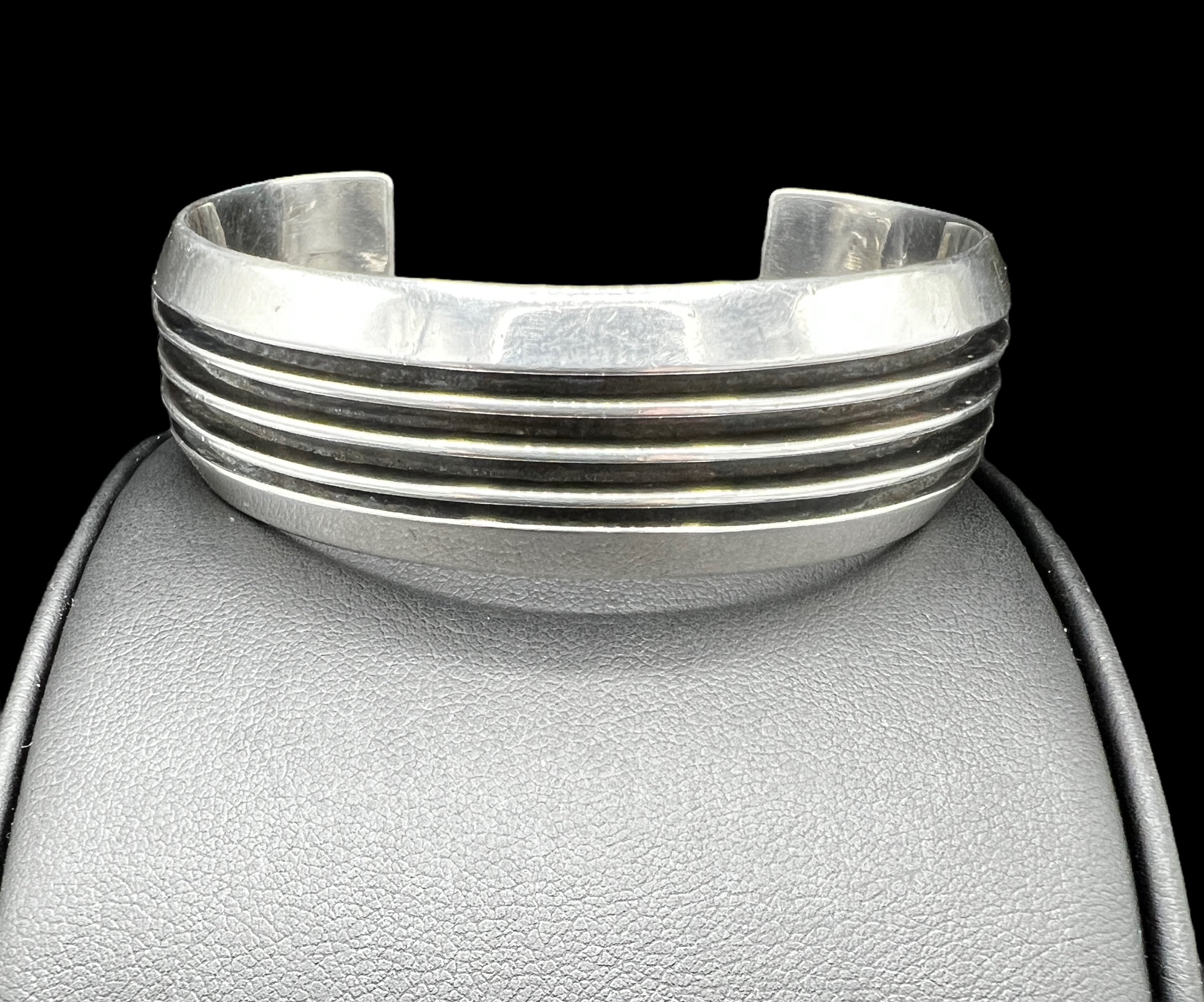Sterling Silver Cuff | Johnson Yazzie