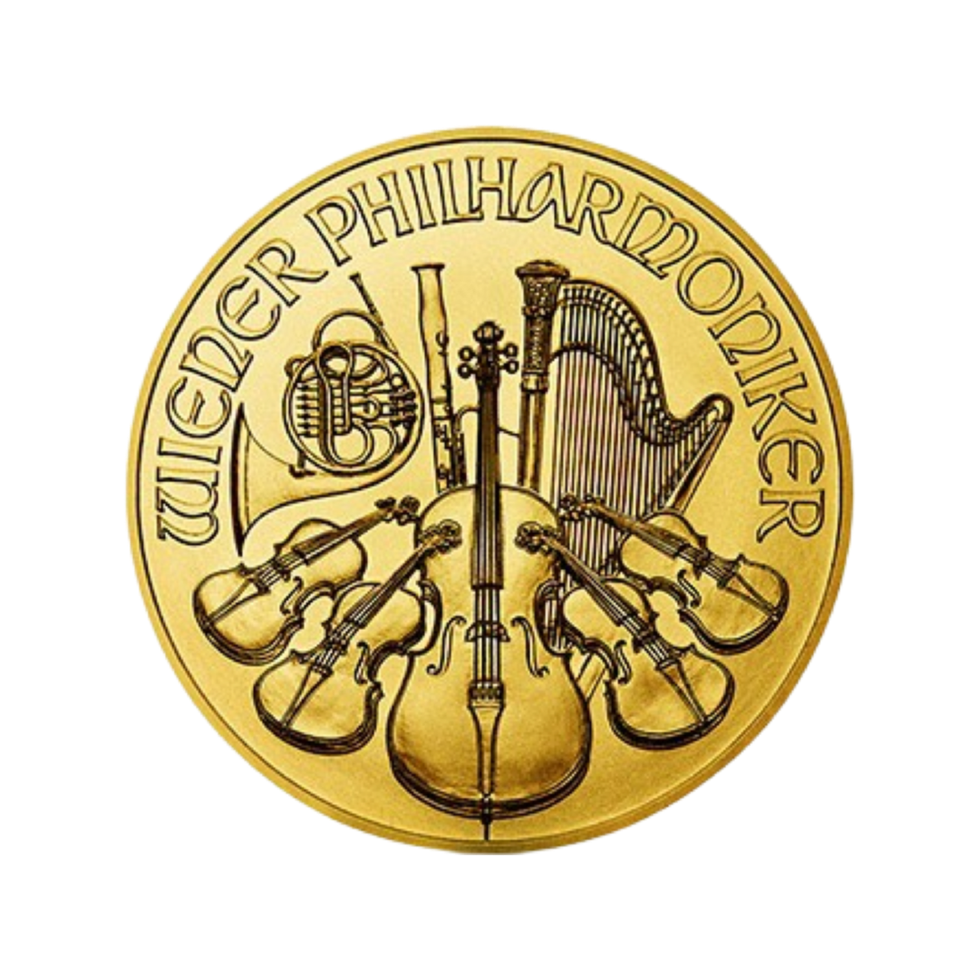 Austrian | Random Year | 1oz Gold Philharmonic