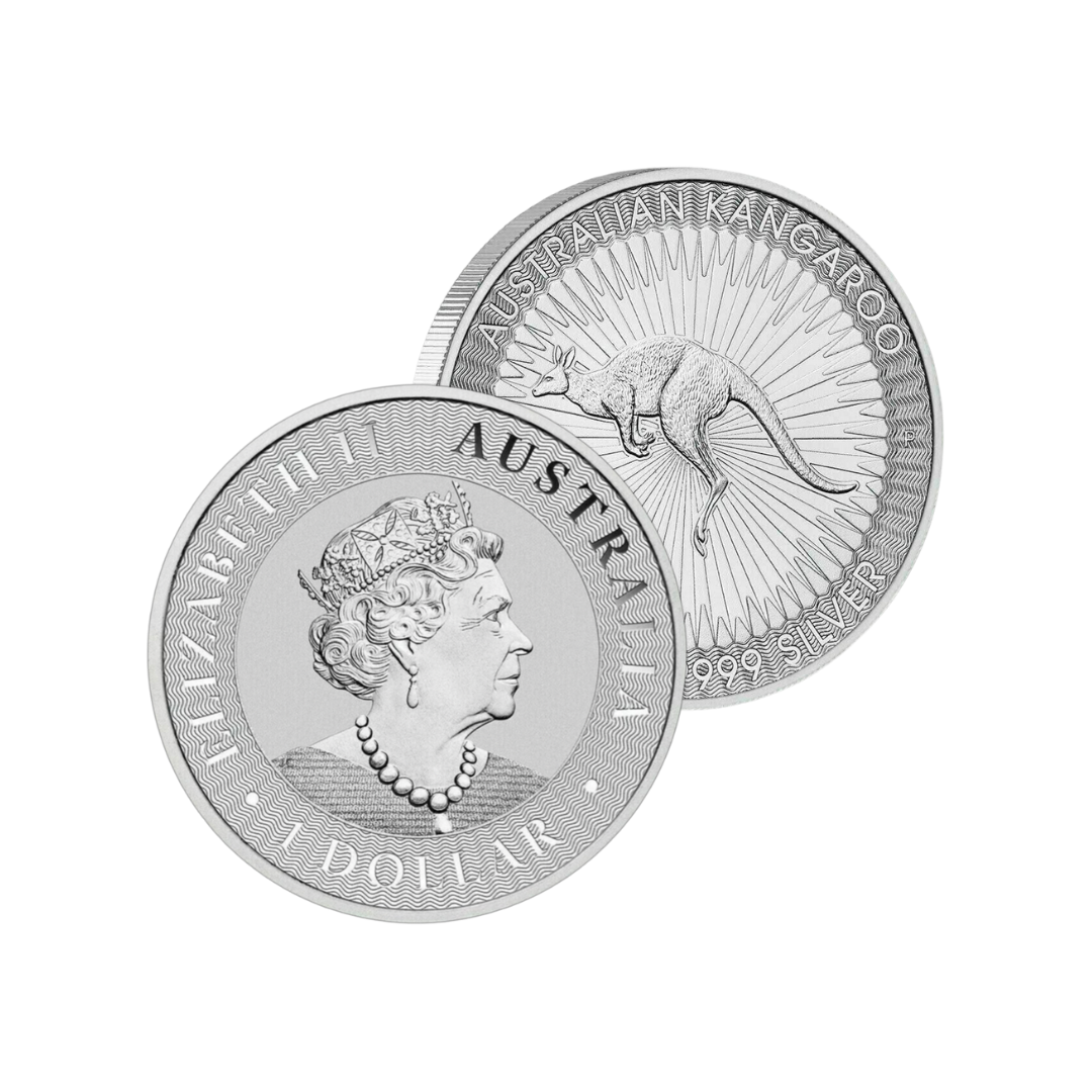 Australian | Random Year | 1oz Silver Kangaroo