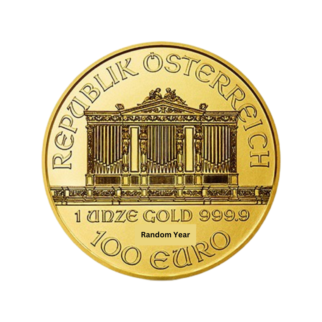Austrian | Random Year | 1oz Gold Philharmonic