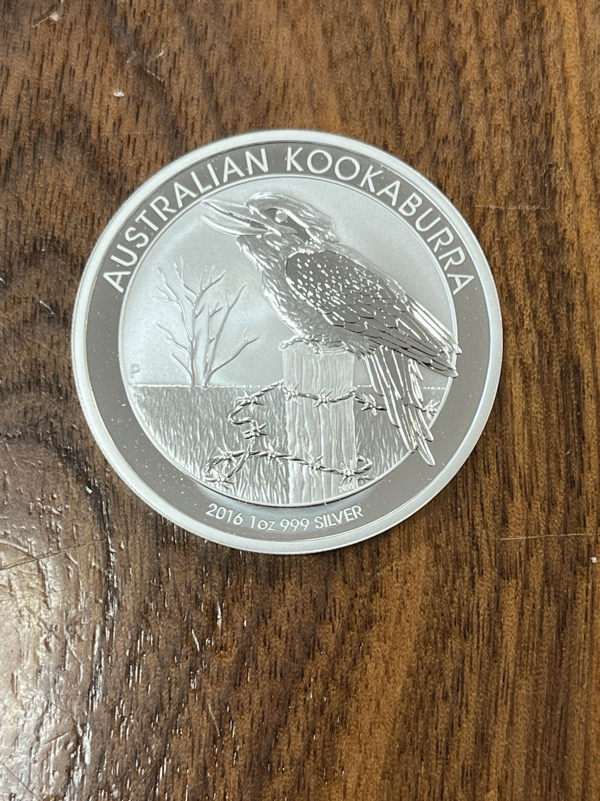 2016 Australia 1 oz Silver Kookaburra BU