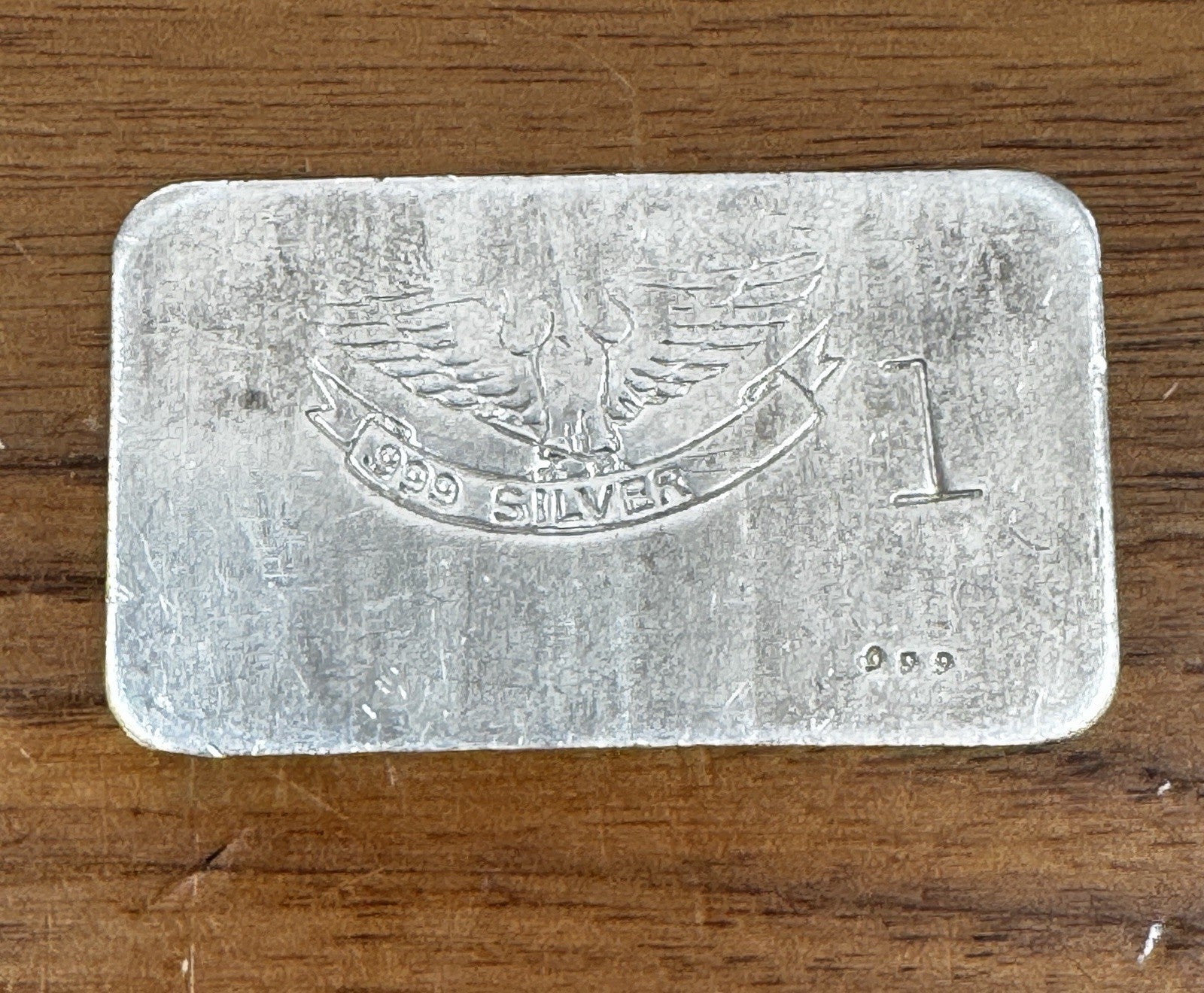 W.H. Foster Wala Wala Extremely RARE! 1 oz Silver Bar Stamped 1