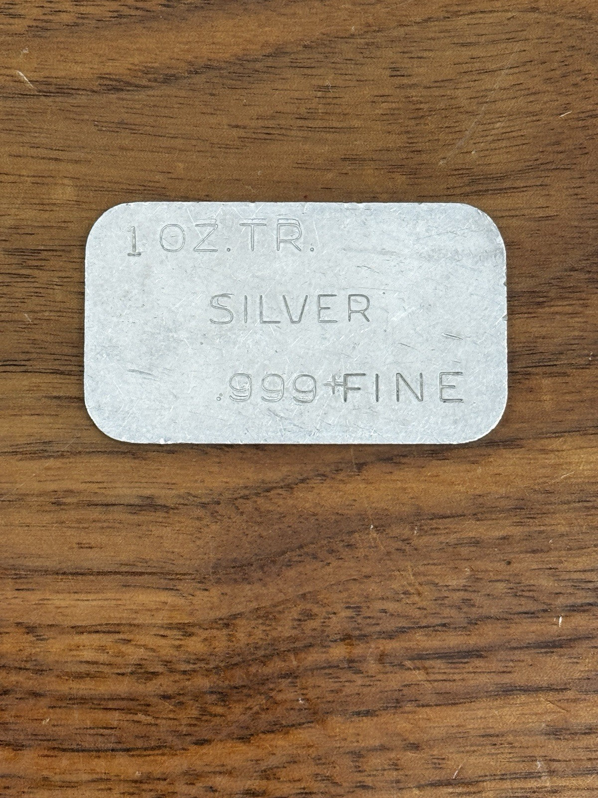 RARE! 1 oz Silver Bar SCS Exchange Vintage Bullion Bar Nice!