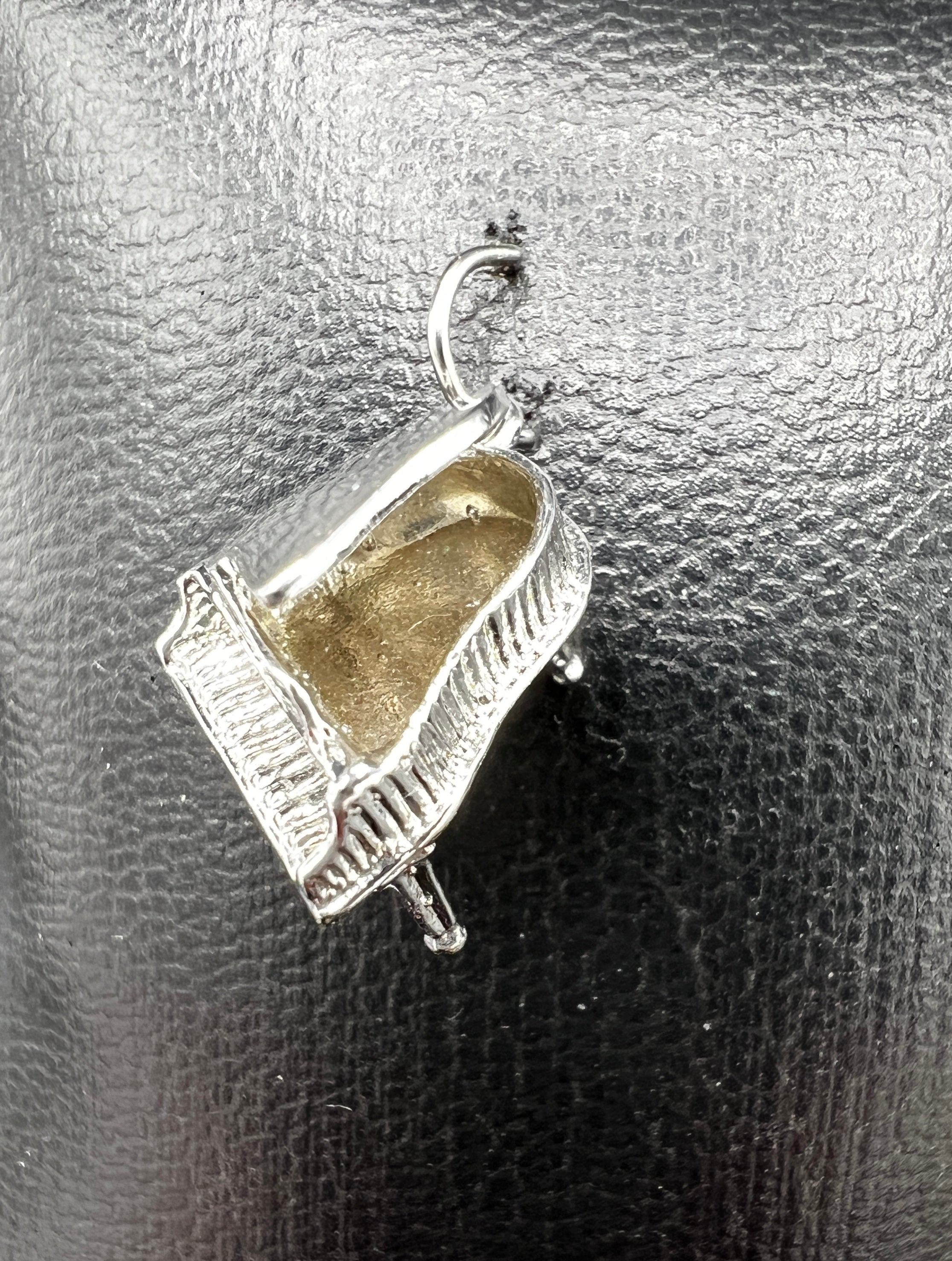 Vintage Sterling Silver Charm | Baby Grand Piano