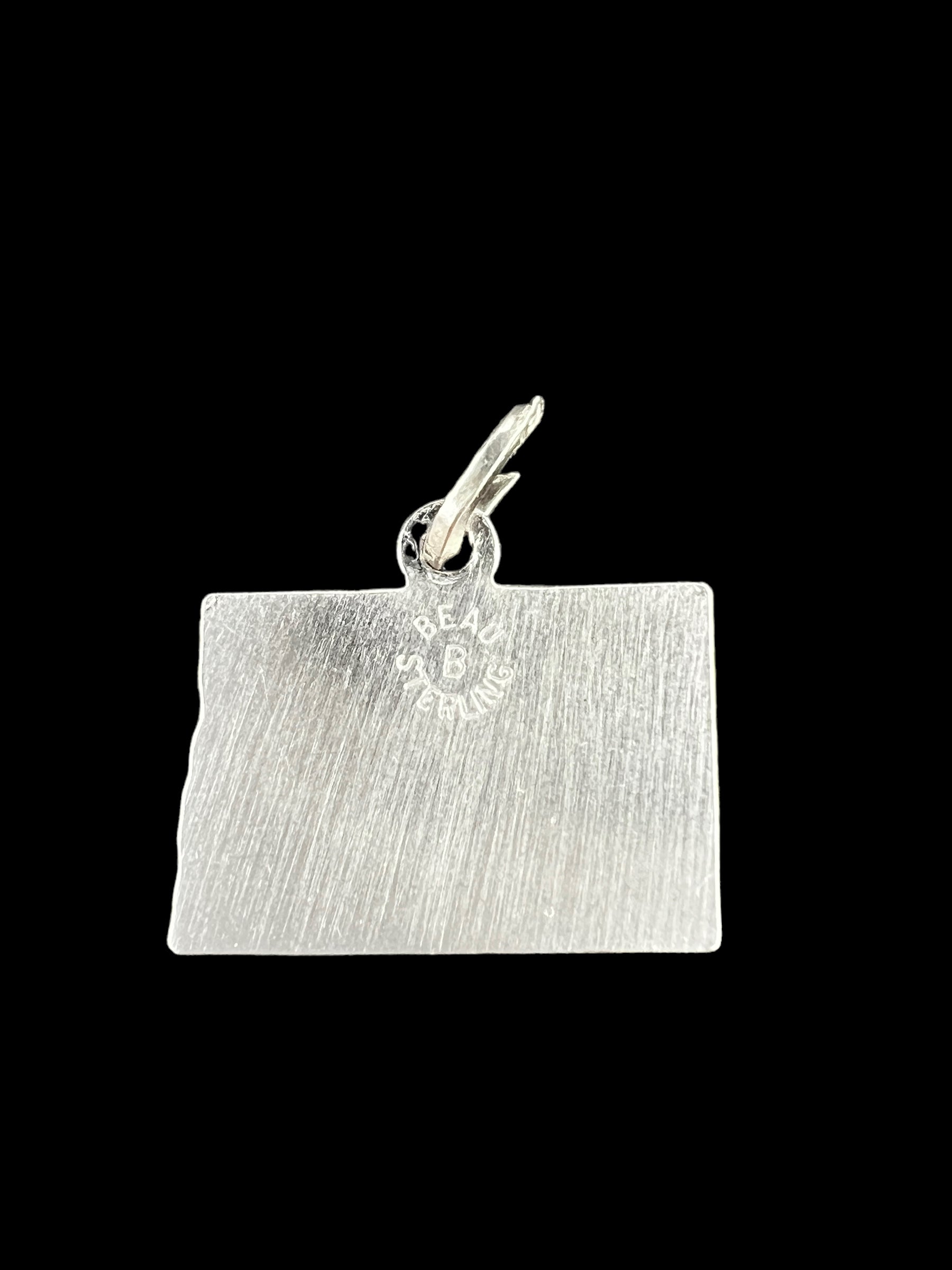 Vintage Sterling Silver Charm | North Dakota | Beau Beaucraft