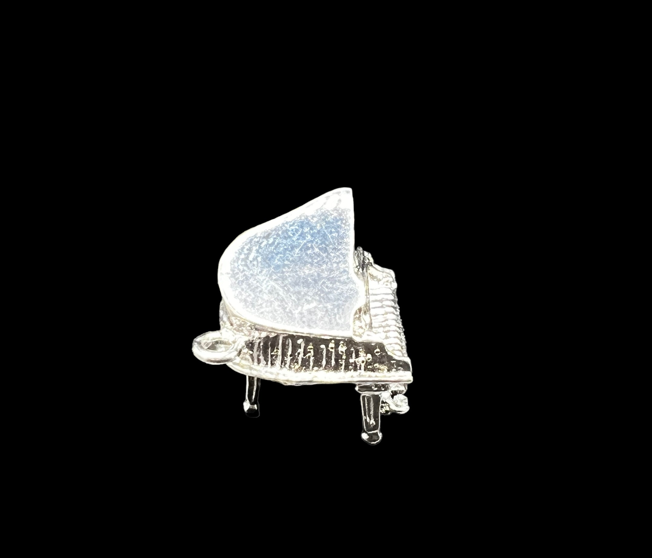 Vintage Sterling Silver Charm | Baby Grand Piano